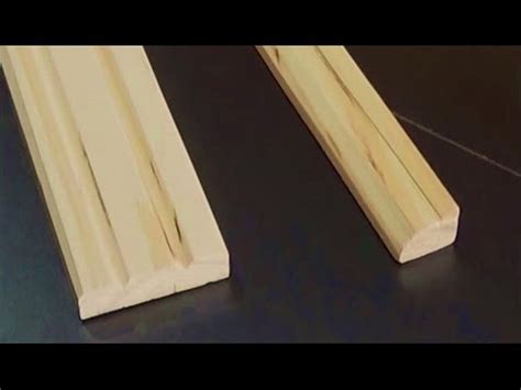 Cómo hacer molduras de madera con la sierra circular Bricolaje