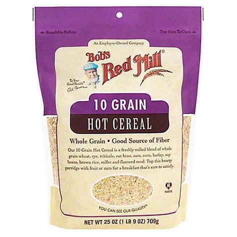 Bob S Red Mill 10 Grain Rolled Hot Cereal 25 Oz Walmart