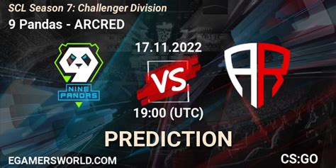 9 Pandas Vs ARCRED Betting TIp Match Prediction 17 11 22 CS2 CS GO