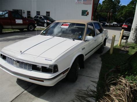 1986 Oldsmobile Cutlass Ciera Brougham Sedan 4 Door 28l Classic