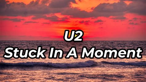 U2 Stuck In A Moment Acoustic Cover Lyrics Youtube