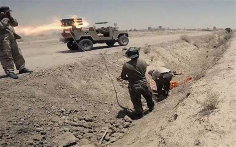 Iraqi Militias Vow To Push Islamic State From Fallujah Site Of Tough Us Battle The