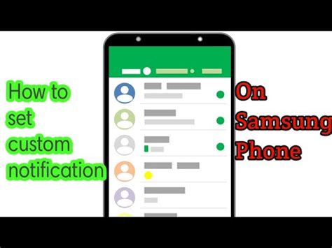 How To Set Custom Notification Sound On Samsung Device Youtube