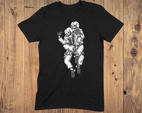 Skeleton Rear Naked Choke Brazilian Jiu Jitsu MMA BJJ Essential T Shirt Brazilian Jiu Jitsu