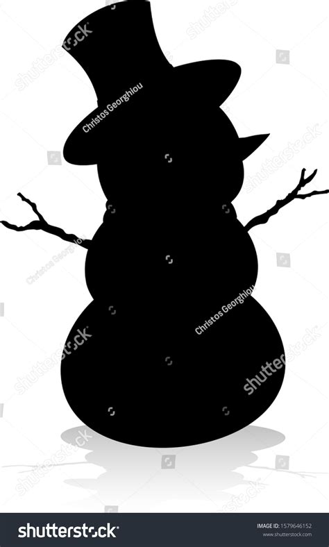 17,109 Snowman silhouette Stock Vectors, Images & Vector Art | Shutterstock