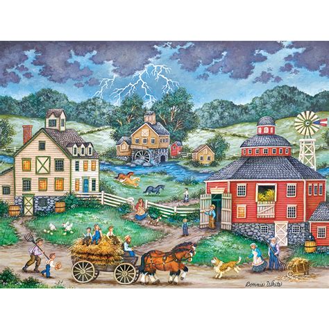 Racing The Storm 300 Large Piece Jigsaw Puzzle Spilsbury