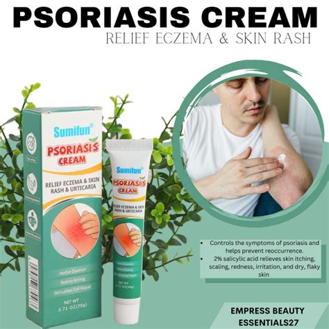 Original Psoriasis Eczema Cream Antibacterial Anti Itching Herbal