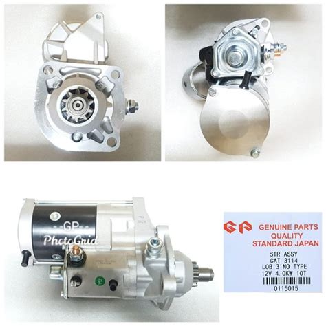 Jual Dinamo Starter Gp Cat E F Lubang Nd Type V Kw T