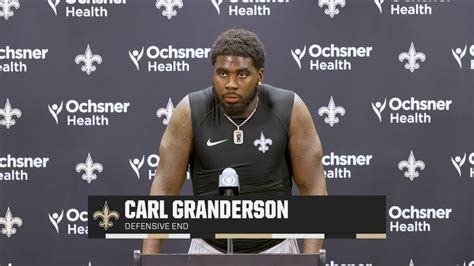 2024 Saints OTAs Carl Granderson Talks Saints New Offense