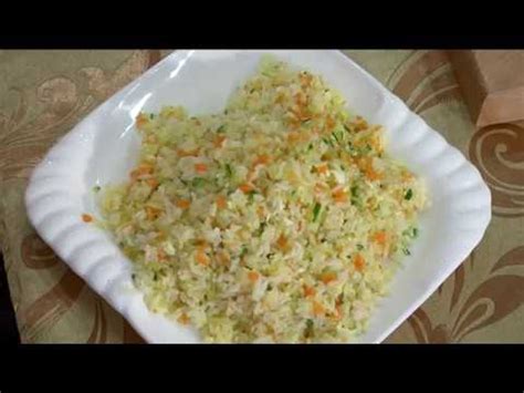 Китайская кухня, Жареный рис с яйцом и овощами. - YouTube