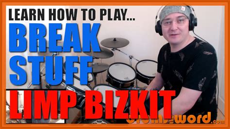 Break Stuff Limp Bizkit Drum Lesson PREVIEW How To Play Song