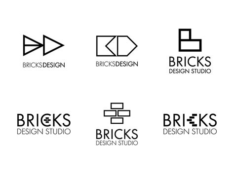 BRICKS DESIGN logotype on Behance