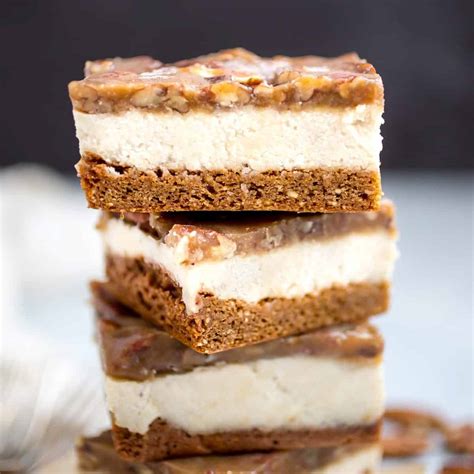 Paleo Pecan Caramel Cheesecake Bars The Movement Menu