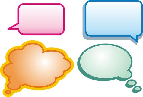 Download Clouds Speech Bubbles Speech Bubble Royalty Free Vector