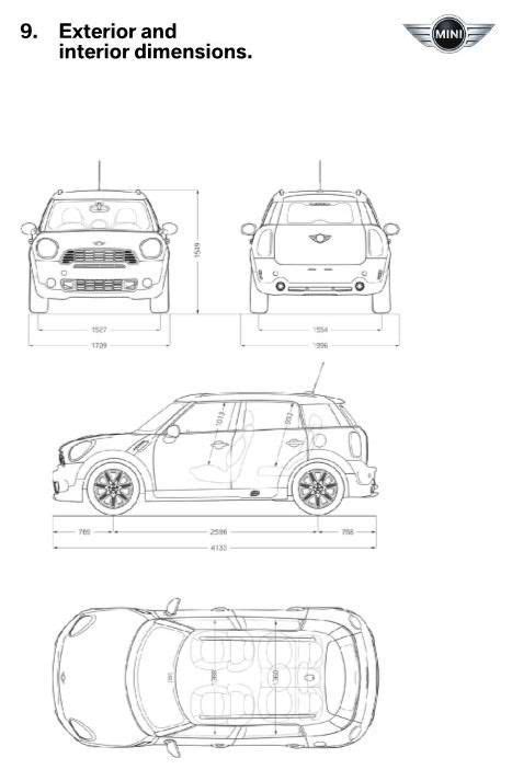 Mini Cooper Countryman Inside Dimensions | Psoriasisguru.com