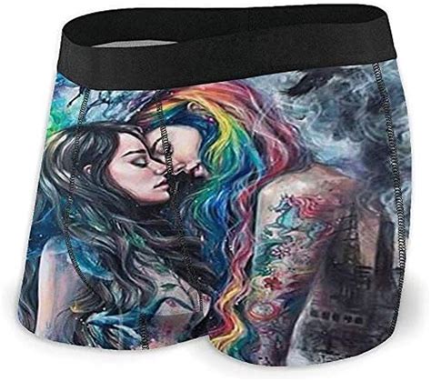 Goth Gothic Girl Lace Love Lgbt Lesbian Mens Boxer Brief Breathable