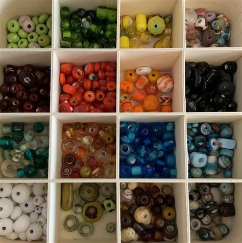 Perles De Verre Artisanales Vendues Lunit Bagatelles La Boutika