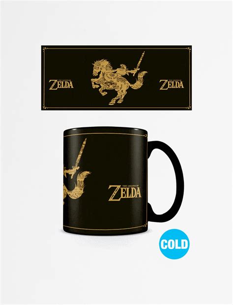 The Legend Of Zelda Heat Changing Mug Map Poku No