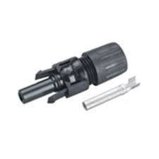 Conector MC4 fêmea 4 6mm 1500VCC PV KBT4 6II UR Staubli Plugs e