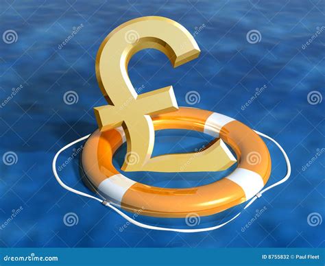 Saving The Pound Stock Illustration Illustration Of Loss 8755832
