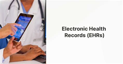 Electronic Health Records Ehrs