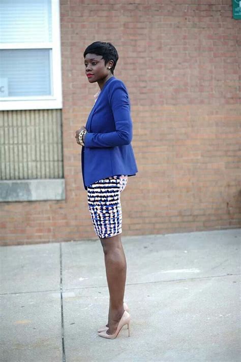 Blazer Pencil Skirt Nude Heels Work Wardrobe Work Wear Fashion