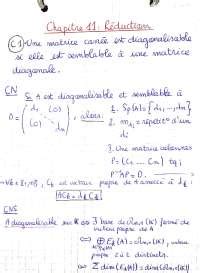 Diagonalisation Trigonalisation cour résumé Lectures Mathématiques