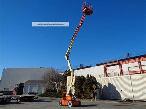 2005 Jlg E400ajp 40ft Electric Articulating Boom Man Aerial Scissor Lift