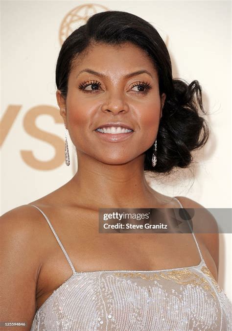 Actress Taraji P Henson Arrives To The 63rd Primetime Emmy Awards At News Photo Getty Images