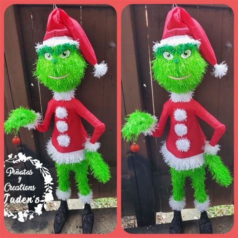 Salida Enmarañarse Curiosidad Piñata De Grinch De Tambor Mexico