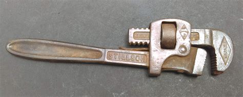 Vintage Walworth Genuine Stillson Inch Adjustable Pipe Wrench Steel