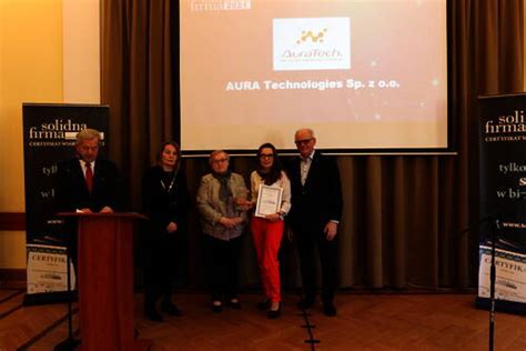 Certyfikat Solidna Firma 2021 Dla AURA Technologies Copy 1