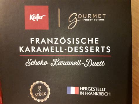 K Fer Franz Sische Karamell Desserts Kalorien Neue Produkte Fddb