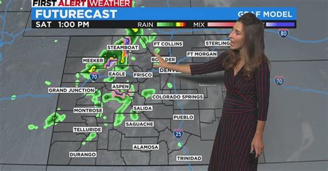 First Alert Weather Tracking Rainy Weekend Weather Cbs Colorado