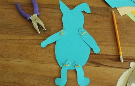 Diy Comment Fabriquer Un Lapin Articulé De Pâques