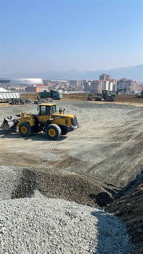 Hatay Defnede Ad R Kent Ve Sahra Hastanesi Kurulumuna Ba Land