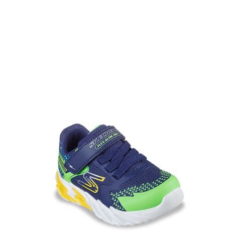 Skechers Toddler Boys S Lights Flex Glow Bolt Sneaker The Shoe Company