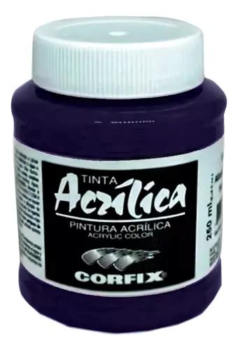 Tinta Acr Lica Corfix Cores Frias Ml Cor Azul Da Pr Ssia Mercadolivre