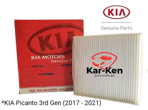 Kia Ac Cabin Filter For Kia Picanto Rd Gen Lazada Ph