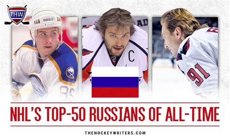 The NHL's Top-50 Russians of All-Time - The Hockey Writers - Hockey ...