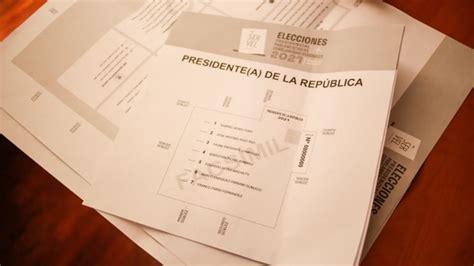 Elecciones Presidenciales Chile 2021 Conoce Cómo Son Las Papeletas