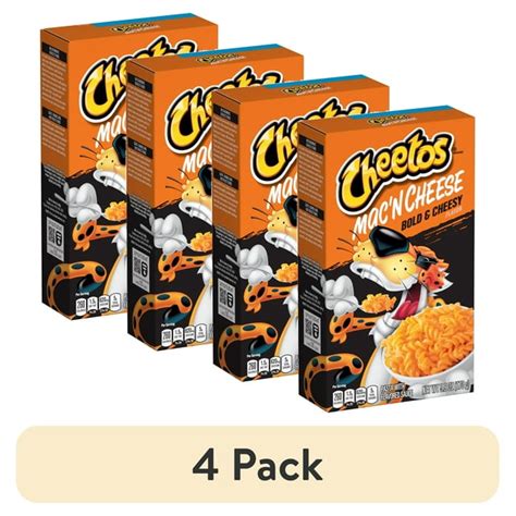 4 Pack Cheetos Bold And Cheesy Flavor Macn Cheese 5 9 Oz