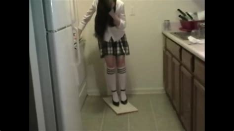Nerdy Schoolgirl Stuck In Glue American High Heels High Heels Porn Xhamster
