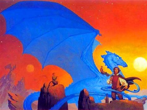 Dragonriders Of Pern Art Work By Michael Whelan Fairy Dragon Dragon