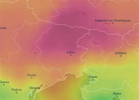 Meteo Friuli Venezia Giulia Probabili Piogge Torrenziali Anche