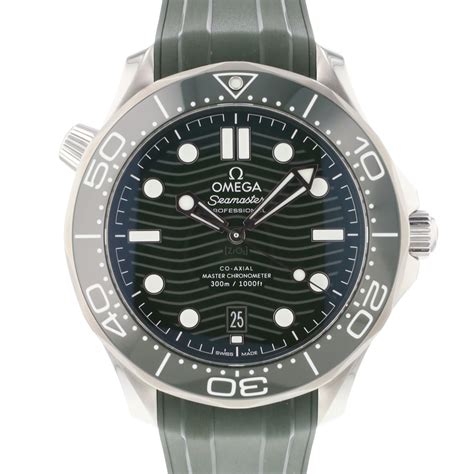 Seamaster Diver 300M Green Dial 2022 NEW Omega Sold Watches