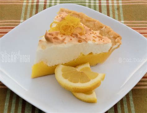 Summertime Jell O Baked Lemon Meringue Pie — Oh My Sugar High