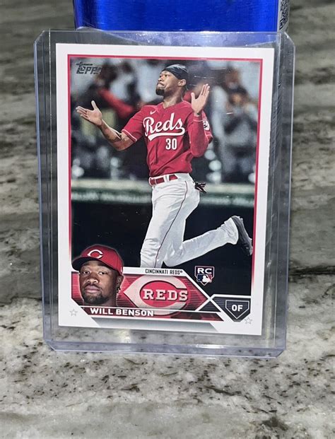 Topps Rookie Will Benson Reds Rc Quantity Discount Ebay