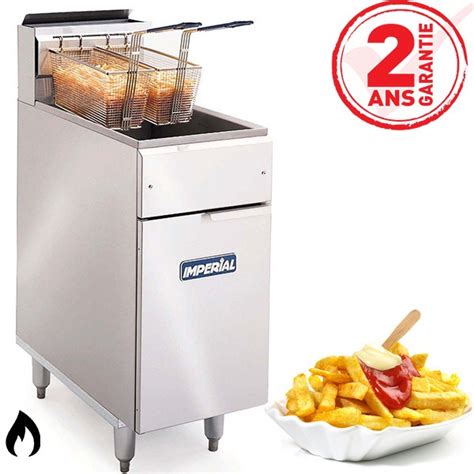 Friteuse Gaz Haut Rendement 2x14 L IMPERIAL IMPERIAL INTERNATIONAL