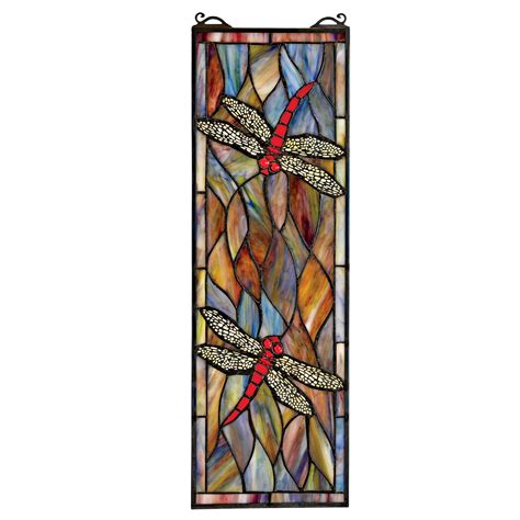 Tiffany Dragonfly Stained Glass Window Wayfair